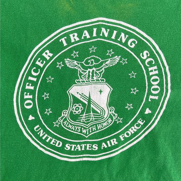80s military Air Force Officer Training School tshirt 1980s vintage - Picture 2 of 6